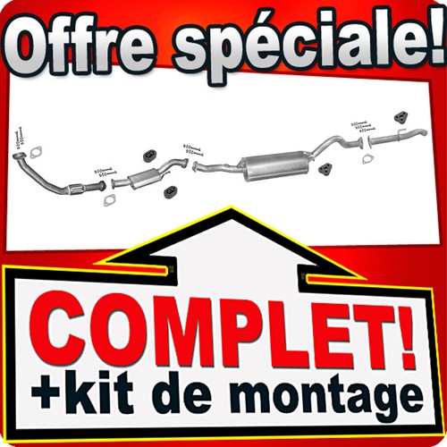 échappement pour mitsubishi - Échappement,