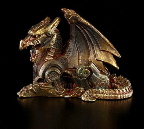 Figurine dragon steampunk - steampunk,