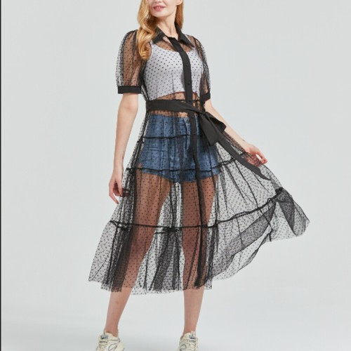 Femme ruche robe voile - femme,