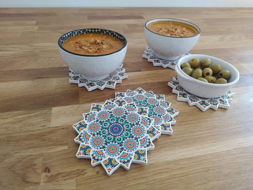 Set sous verre en - set, sous-verre