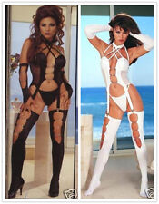 Cadeau Saint Valentin Femme Lingerie Sous Vêtements Corset Basque Clubwear M/L