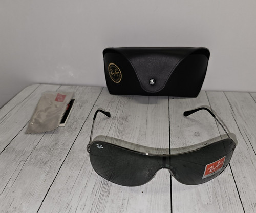 New ray ban highstreet chrome - new,