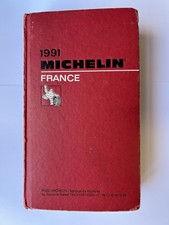 Guide rouge MICHELIN 1991 FRANCE Guide touristique et routier