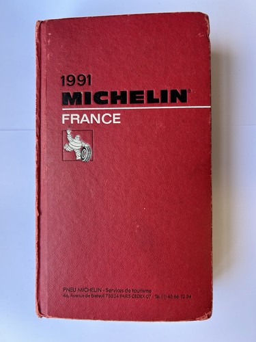 Guide rouge michelin 1991 - guide,