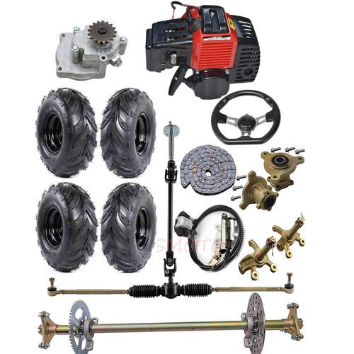 Rear axle kit 49cc 50cc - axle,