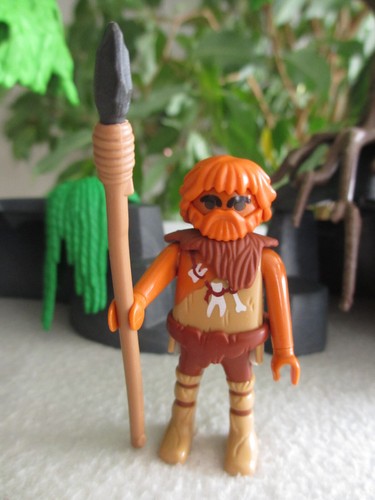 Figurine playmobil chasseur - figurine,
