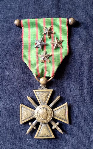 Croix guerre 1914 - de,