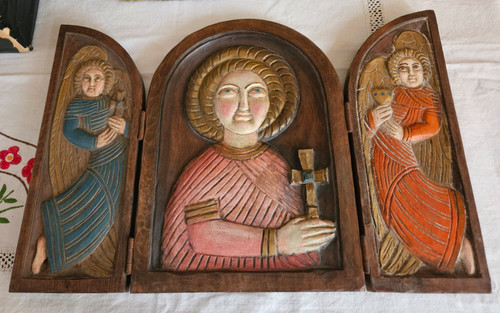 Autel voyage triptyque - de,
