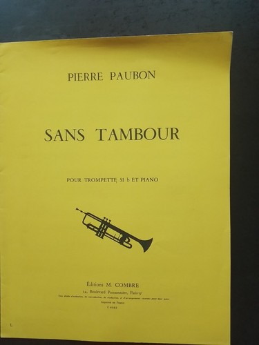 Partition pierre paubon - pierre,
