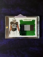 2016 Panini Flawless Khalil Mack Jersey Patch /5 Raiders