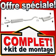 Ligne pot d'échappement pour