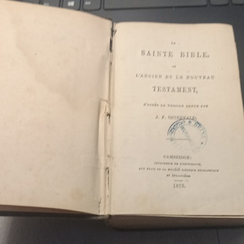 Sainte bible après jf - la,