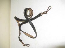 DRAGONNE CUIR NOIR POUR P.A