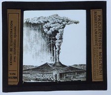 DIAPOS ancienne - Plaques de Verre - Vésuve - MOLTENI - RADIGUET & MASSIOT - FLA