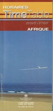 RAM Royal Air Maroc timetable