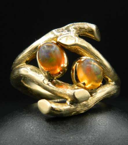 Or20 bague vintage des - -,