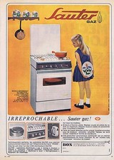 PUBLICITE ADVERTISING 1965 035 SAUTER gazinière