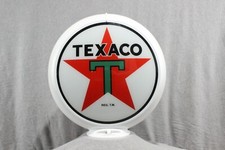 TEXACO STAR GAS PUMP GLOBE