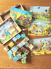 Jeu cubes ancien complet - cubes,
