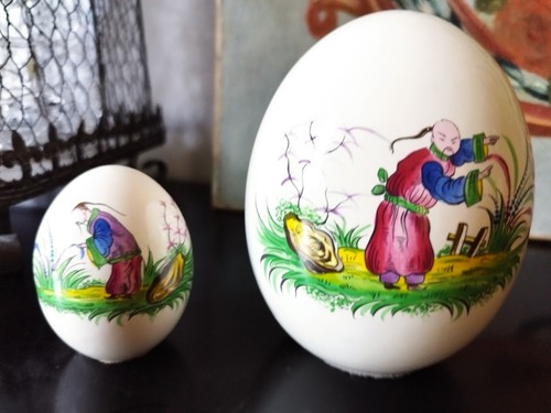 Oeuf porcelaine dont un - dont,