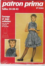 PRIMA  patron CORSAGE et JUPE