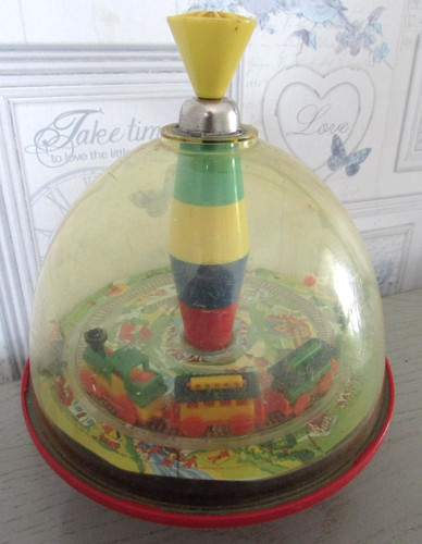 Ancien jouet toupie petit - jouet,