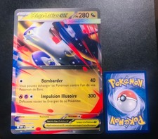 Carte Pokemon Jumbo Méga Latias Ex Lenticulaire MEP011 en français + 1 pochette