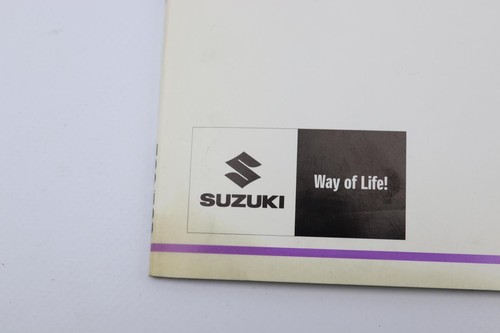 Manuel utilisateur suzuki - manuel, d'utilisateur
