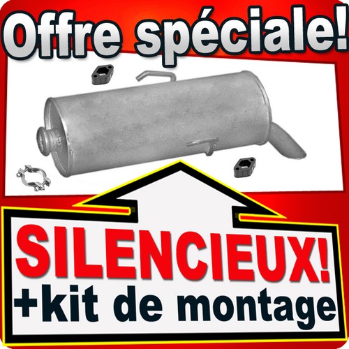 Silencieux arriere pour - silencieux,