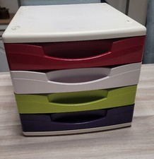 Organiseur, Module caisson  rangement de bureau 4 tiroirs