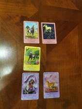 Lot de 5 cartes de 3 series Bella Sara