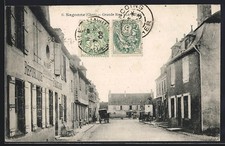 Cpa sagonne grande rue - grande,