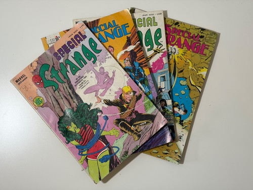 Lot comics special strange - 4,