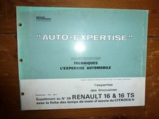 R16 TS Revue Auto Expertise Renault Etat - Bon Etat Occasion