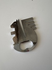 Décapsuleur publicitaire CAISSE D'ÉPARGNE en métal chromé Écureuil