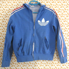 Veste Adidas à capuche Ventex Trefoil Equipe de France 70'S Vintage Jacket - S