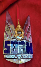 Mascotte Badge en émail : automobile club de Thaïlande   SIAM   RAAT