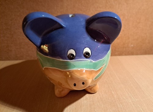 Tirelire cochon neuve - , en