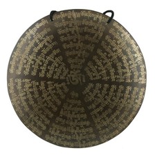 Gong - Gong tibétain - Mantra bouddhiste - Om - 32 cm - 13" - Méditation  2222