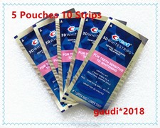 Bandes blanchissantes Crest3D White pour dents sensibles