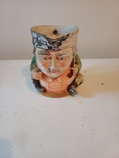 Pichet Jacquot en Faience Polychromé