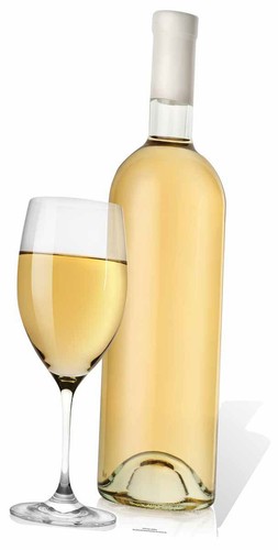 Géant vin blanc verre - vin, et