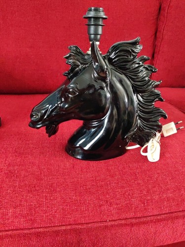 Sculpture statuette lampe - ,