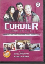 DVD série Policière/Enquête--LES CORDIER  juge et Flic--saison 1-n° 6-2 épisodes