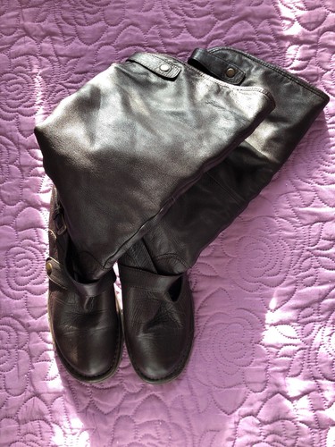 Bottes cuir marron - marron, new