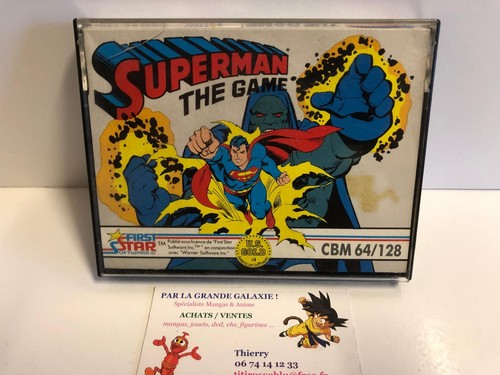 Jeu vidéo retro superman the - jeu,