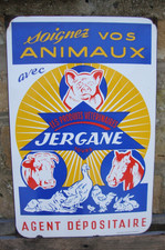 plaque émaillée JERCANE