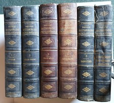 Nouveau dictionnaire encyclopedique universel illustré Trousset 6 volumes