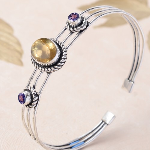 Bracelet manchette ancien - , en