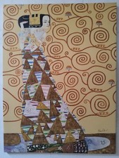 Gustav Klimt L'Attente 120X90